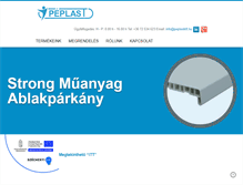 Tablet Screenshot of peplastkft.hu